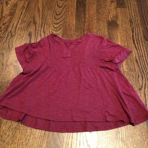 kids maroon top